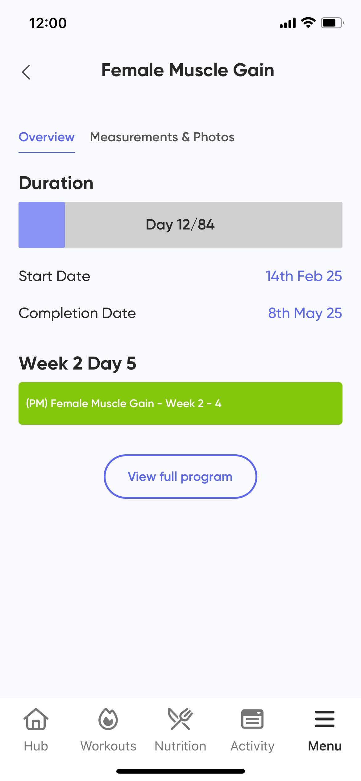 App client viewing program to log a previous day .PNG