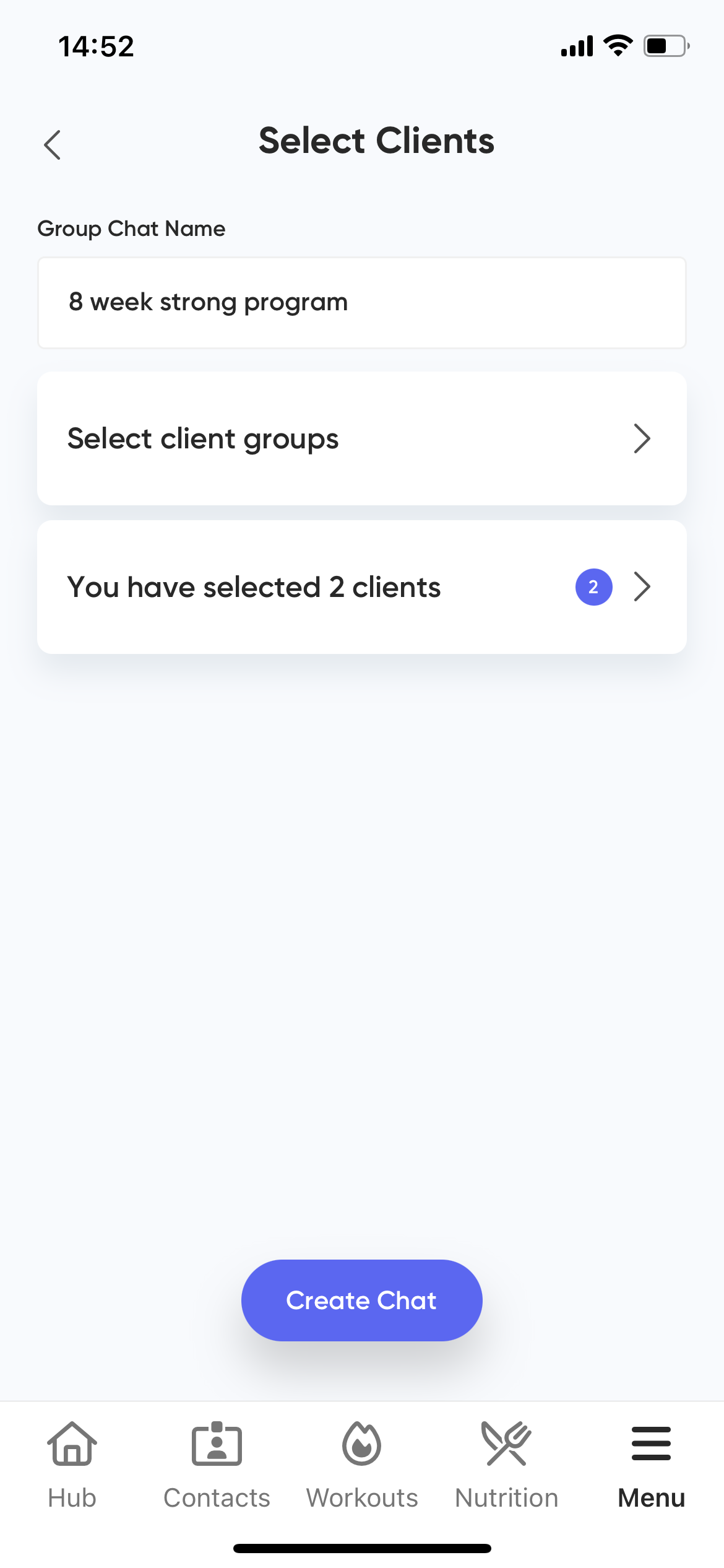 App group chat select name and clients.PNG