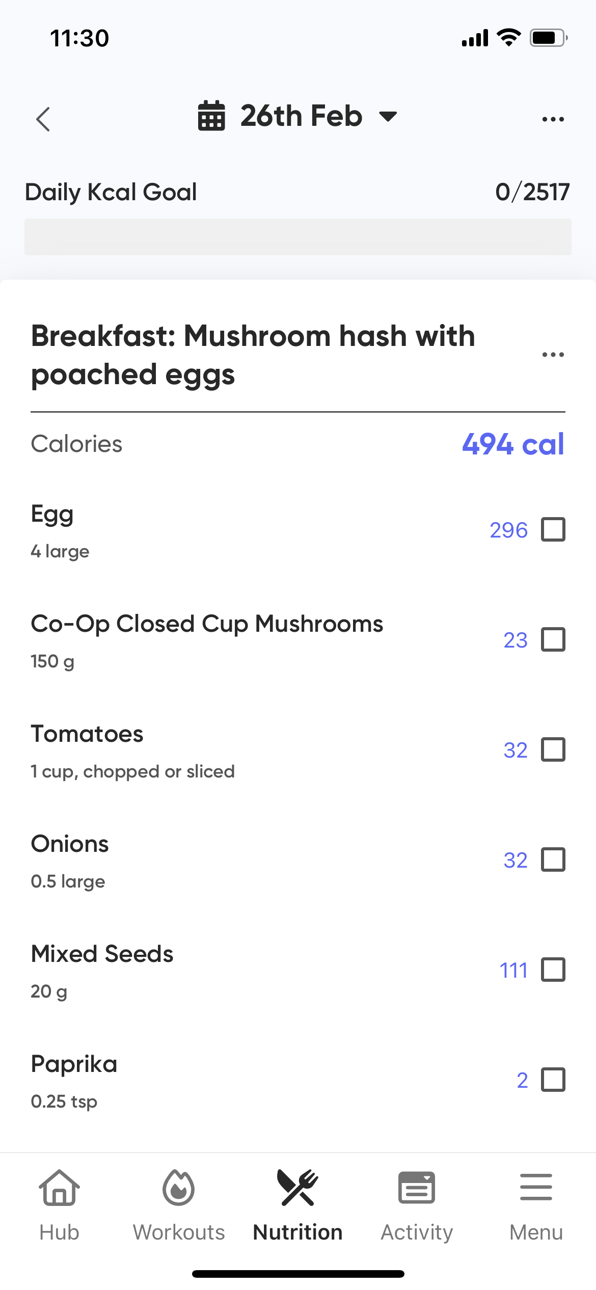 App selected food plan to log against.PNG
