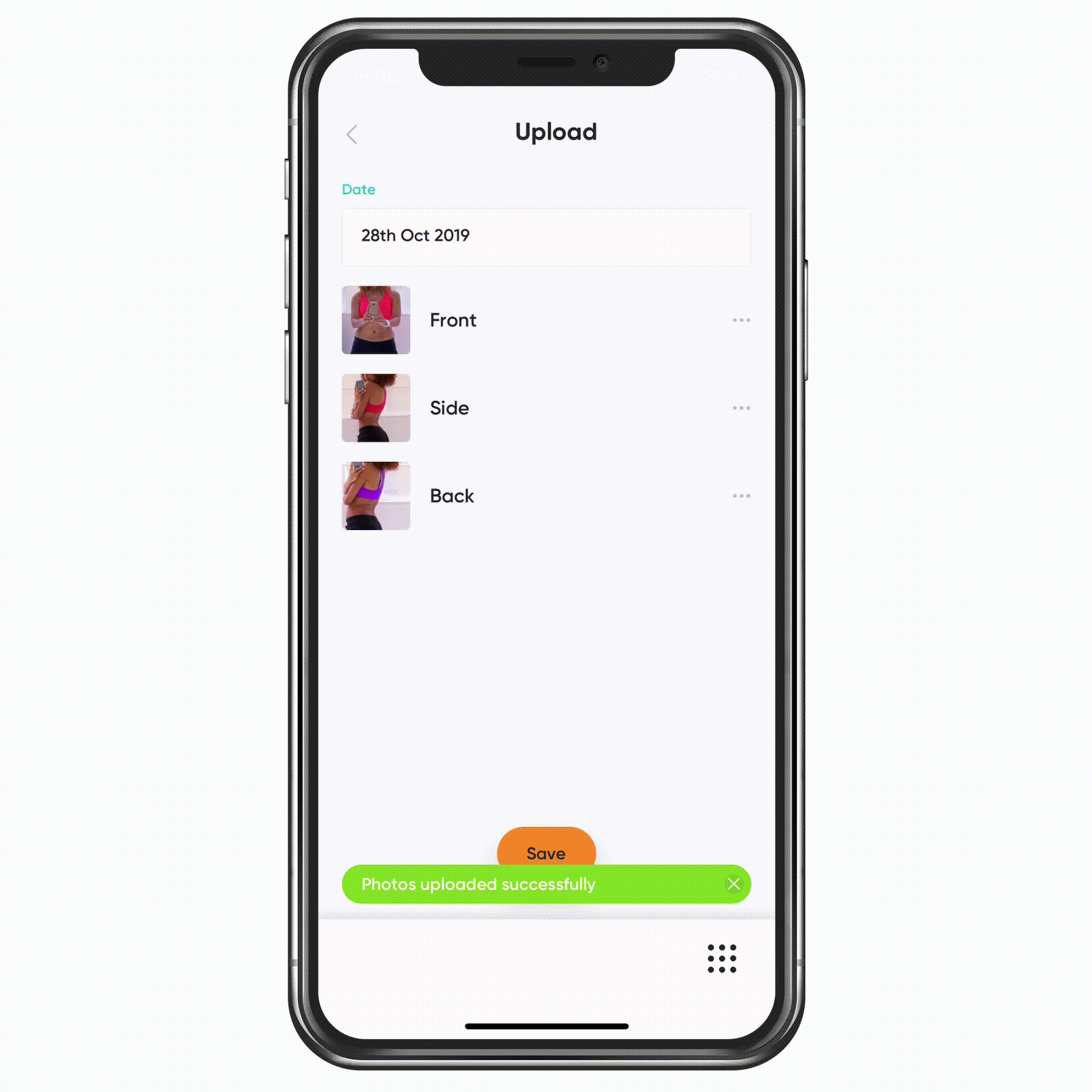 How to Upload a Progress Photo - Mobile App – My PT Hub