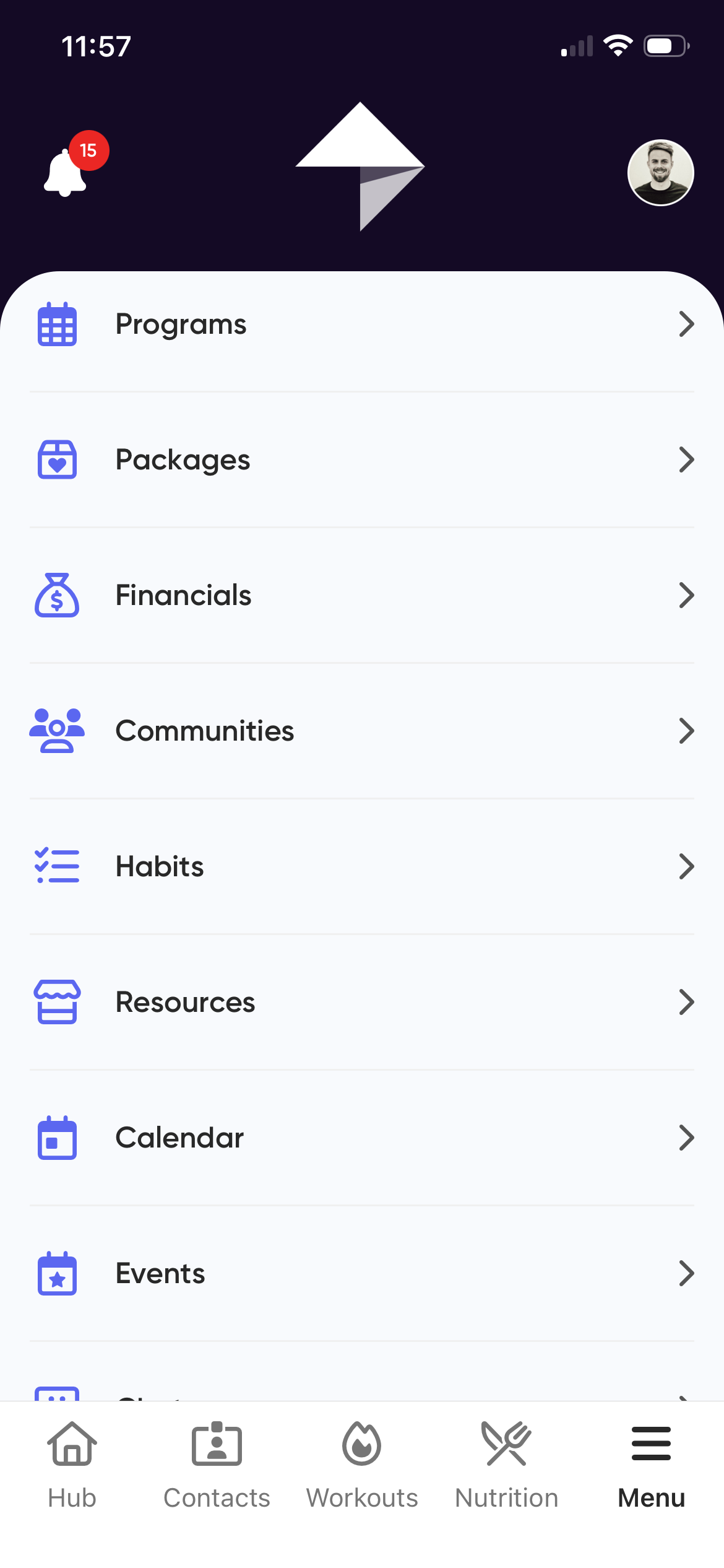 App commnity menu.PNG